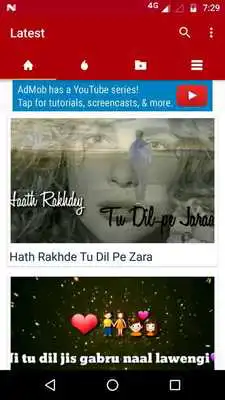 Play Lyrical Video status for WhatsApp 2018