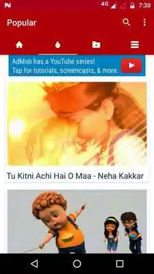 Play Lyrical Video status for WhatsApp 2018