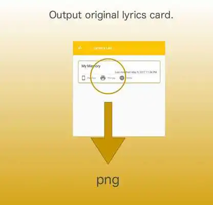 Play Lyric Maker-Lyrics Of Memories