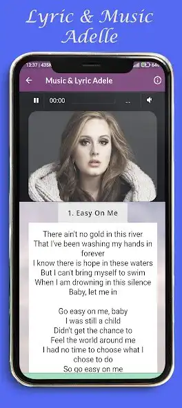 Play Lyric Music Easy On Me Offline as an online game Lyric Music Easy On Me Offline with UptoPlay