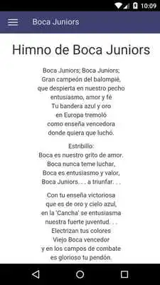 Play Lyrics Boca Juniors