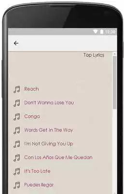 Play Lyrics Collection: Gloria Estefan!!