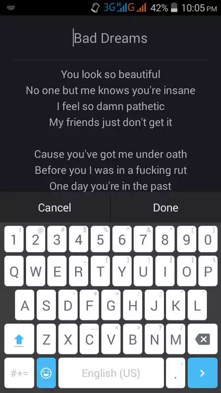 Play Lyrics Collector