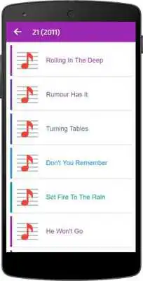 Play Lyrics of Adele