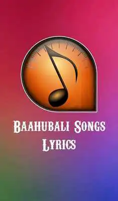 Play Lyrics of Baahubali