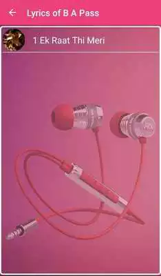 Play Lyrics of B A Pass