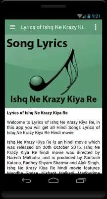 Play Lyrics of Ishq Ne Krazy Kiyare Play Lyrics of Ishq Ne Krazy Kiyare