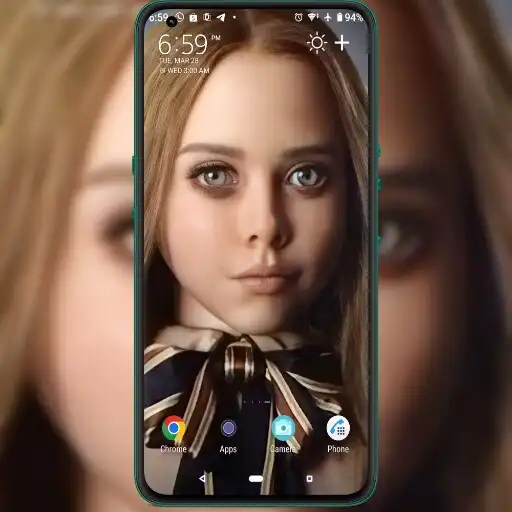 Play M3gan Doll Wallpaper HD Theme APK