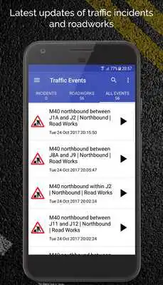 Play M40 Motorway Traffic News