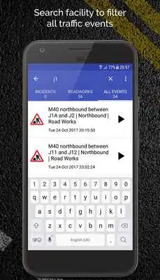 Play M40 Motorway Traffic News