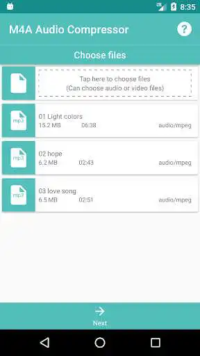 Play M4A Audio Compressor  and enjoy M4A Audio Compressor with UptoPlay