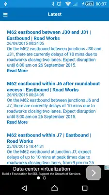 Play M62 Traffic News