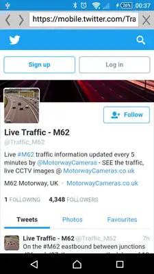 Play M62 Traffic News