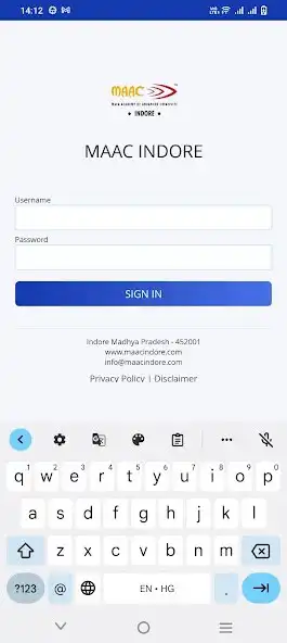 Play MAAC INDORE CRM as an online game MAAC INDORE CRM with UptoPlay