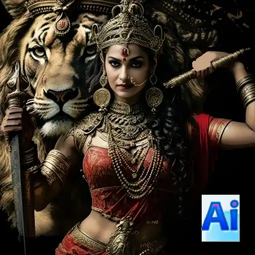 Play Maa Durga Ai Live Wallpaper APK