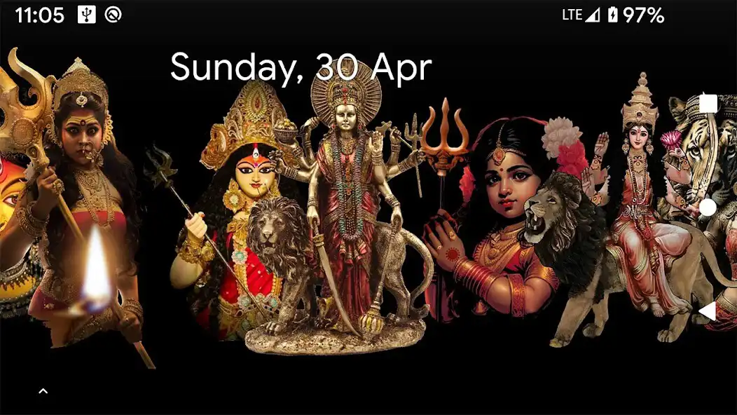Play Maa Durga Ai Live Wallpaper  and enjoy Maa Durga Ai Live Wallpaper with UptoPlay