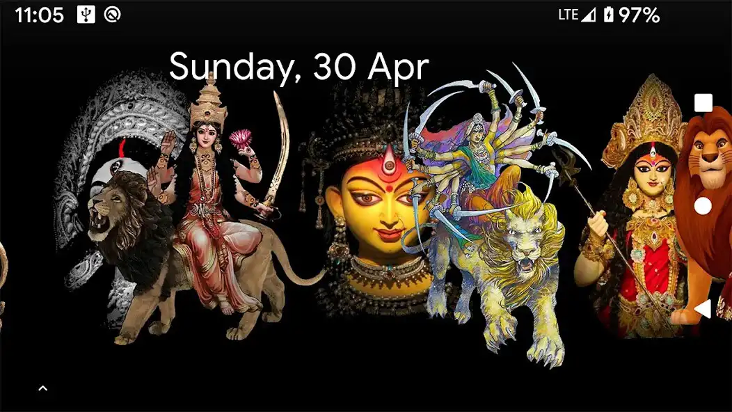 Play Maa Durga Ai Live Wallpaper as an online game Maa Durga Ai Live Wallpaper with UptoPlay