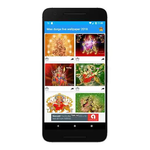 Play APK Maa durga live wallpaper 2018  and enjoy Maa durga live wallpaper 2018 with UptoPlay com.rajfl.livewallpaper