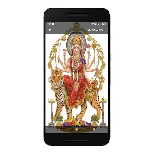 Play APK Maa durga live wallpaper 2018  and enjoy Maa durga live wallpaper 2018 with UptoPlay com.rajfl.livewallpaper