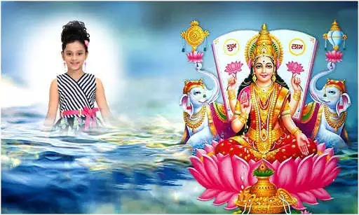 Play Maa Laxmi Devi Photo Editor as an online game Maa Laxmi Devi Photo Editor with UptoPlay