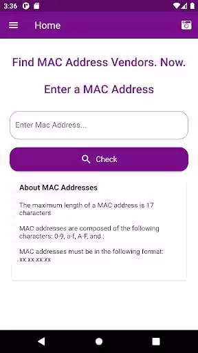 Play Mac Address Lookup  and enjoy Mac Address Lookup with UptoPlay