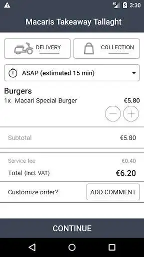 Play Macaris Takeaway Tallaght as an online game Macaris Takeaway Tallaght with UptoPlay