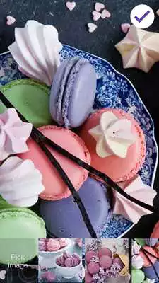 Play Macaron Cakes HD PIN Lock