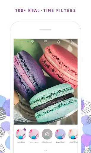 Play Macaron Cam - Photo Editor/Video Recording  and enjoy Macaron Cam - Photo Editor/Video Recording with UptoPlay