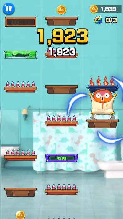 Play MacaRoni: Jump Action Arcade as an online game MacaRoni: Jump Action Arcade with UptoPlay