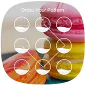 Free play online Macaron Lock Screen APK