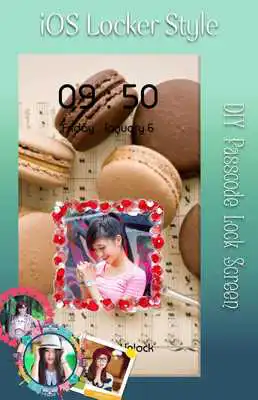 Play Macaron Lock Screen