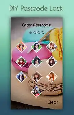 Play Macaron Lock Screen