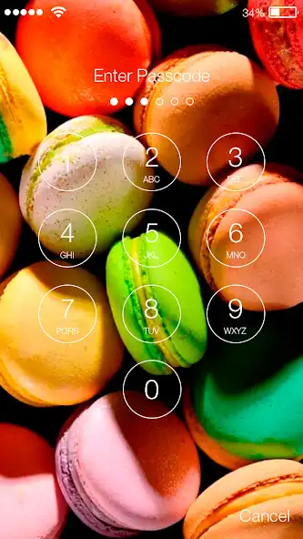 Play Macarons Yummy Candies Sweets Screen Lock as an online game Macarons Yummy Candies Sweets Screen Lock with UptoPlay