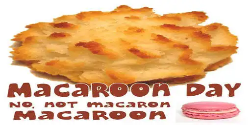 Play Macaroon Day - National Macaroon Day  and enjoy Macaroon Day - National Macaroon Day with UptoPlay