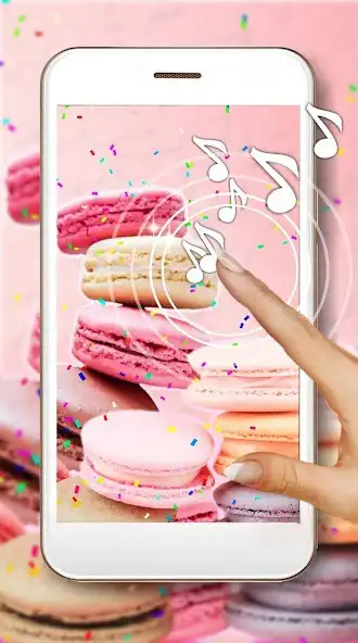 Play Macaroons Live Wallpaper  and enjoy Macaroons Live Wallpaper with UptoPlay