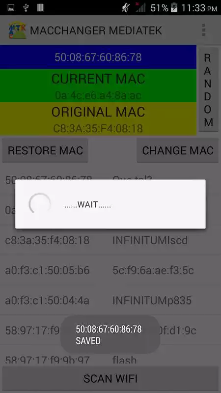 Play MACCHANGER MEDIATEK