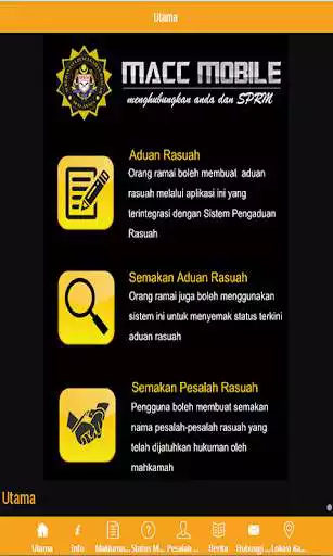 Play APK MACCMobile  and enjoy MACCMobile with UptoPlay my.gov.onegovappstore.MACCMobile.keystore