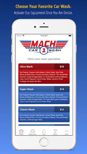 Play Mach 1 Car Wash as an online game Mach 1 Car Wash with UptoPlay