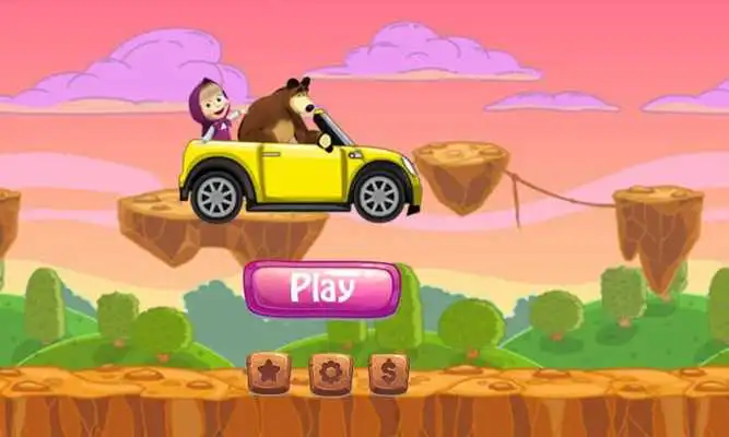 Play Macha race the bear Play Macha race the bear