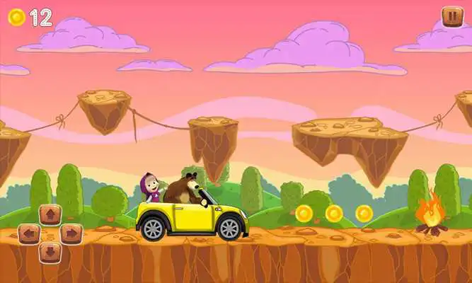 Play Macha race the bear Play Macha race the bear