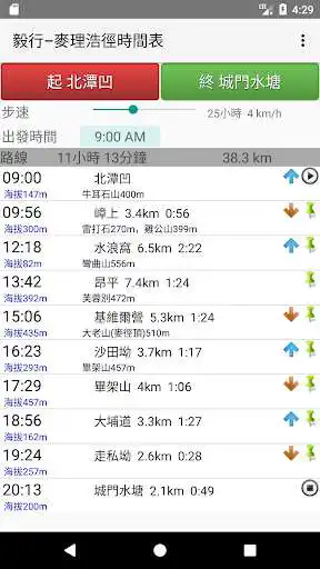 Play MacLehose Trail Timetable  and enjoy MacLehose Trail Timetable with UptoPlay