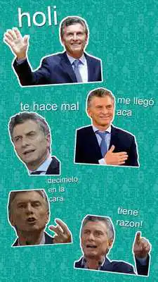 Play Macri Stickers Memes (WAStickerApps) - Oficial