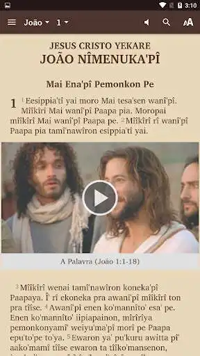 Play Macuxi - Bible as an online game online Macuxi - Bible with UptoPlay org.scriptureearth.mbc.nt.apk Play Macuxi - Bible as an online game Macuxi - Bible with UptoPlay