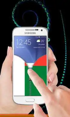 Play Madagascar flag zipLock Screen