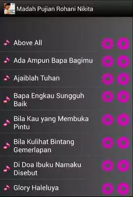Play Madah Pujian Rohani Nikita Play Madah Pujian Rohani Nikita