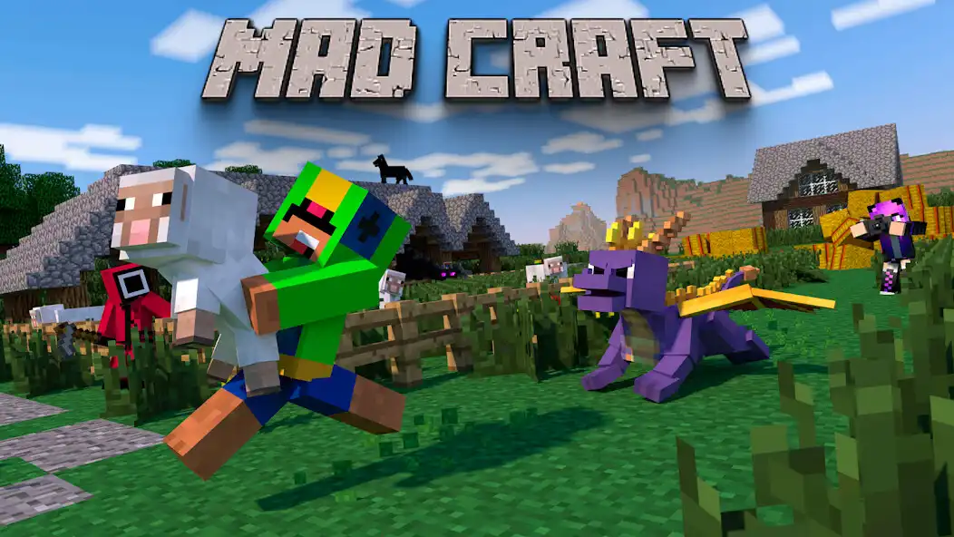 Play MadCraft - Block Craft World  and enjoy MadCraft - Block Craft World with UptoPlay