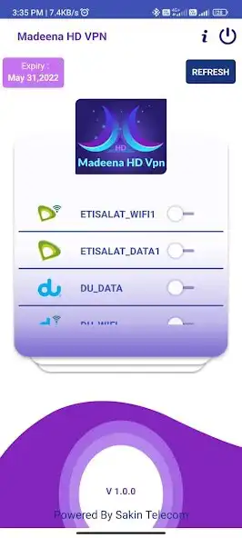 Play MadeenaHD Vpn as an online game MadeenaHD Vpn with UptoPlay