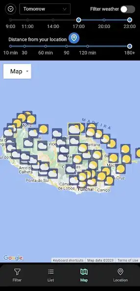 Play Madeira Weather Plus Finds Sun  and enjoy Madeira Weather Plus Finds Sun with UptoPlay