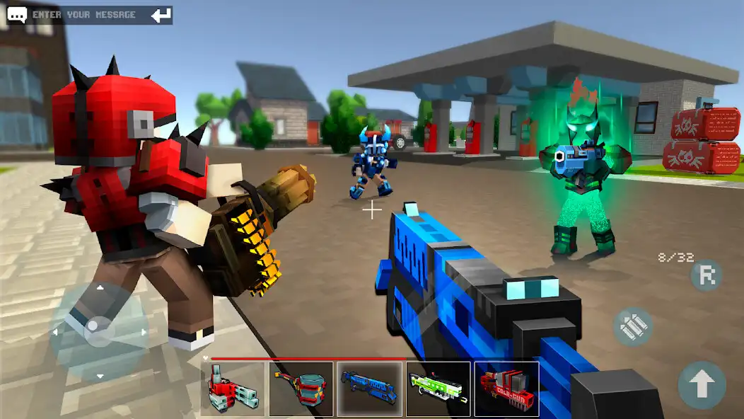 Play Mad GunS battle royale game as an online game Mad GunS battle royale game with UptoPlay
