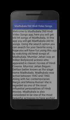 Play Madhubala Old Hindi Video Song